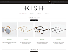 Tablet Screenshot of kishwear.com